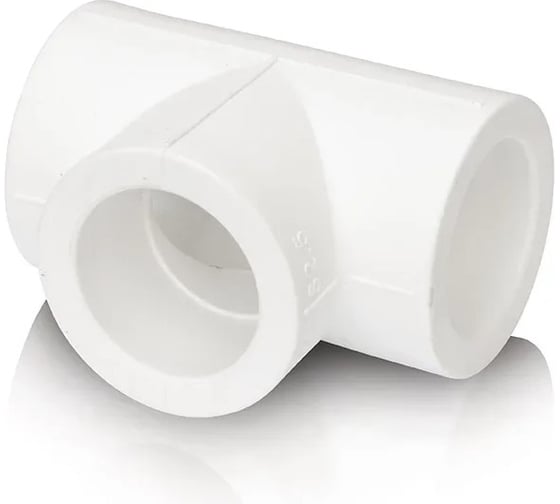 Изображение товара Тройник прямой Blue Ocean полипропиленовый - 63 PPRF/ET(W)-63