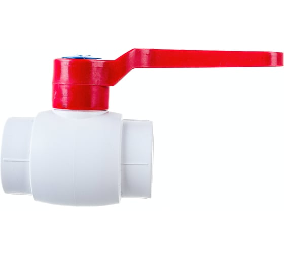 Изображение товара Кран шаровой Blue Ocean  полипропиленовый (шар - PPSU) для агрессивных сред - 32 PPRF/BV/PPR/HW-2(W)-32