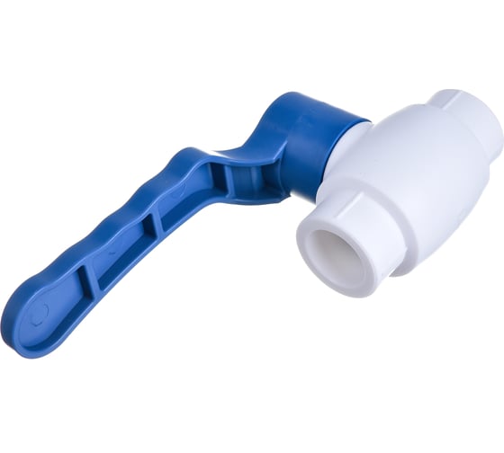Изображение товара Шаровой кран Blue Ocean (шар - пластик ABS) рычаг полипропиленовый для ХВС - 20 PPRF/BV/PPR/CW(W)-20