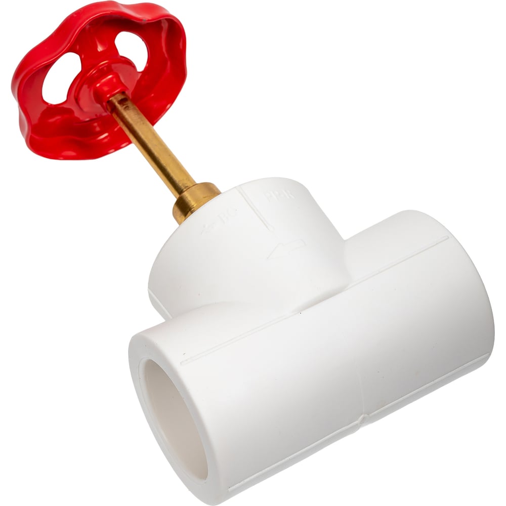 Вентильный кран Blue Ocean полипропиленовый, тип 2 - 40 PPRF/SV-2(W)-40