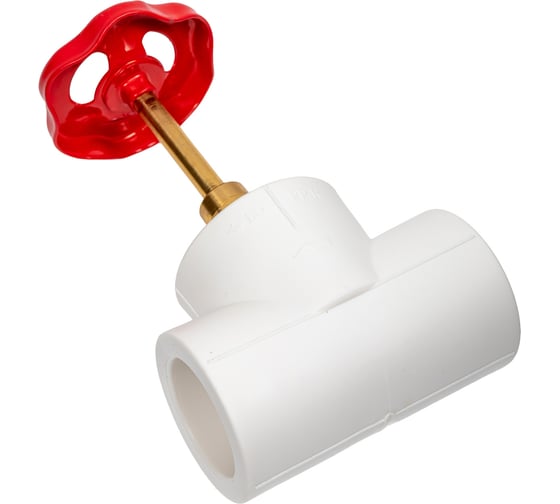 Изображение товара Вентильный кран Blue Ocean полипропиленовый, тип 2 - 40 PPRF/SV-2(W)-40