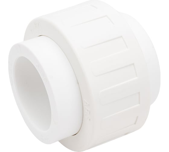 Изображение товара Разборная муфта-американка Blue Ocean разъемная, полипропиленовая для агрессивных сред - 50 PPRF/UA-PPR(W)-50