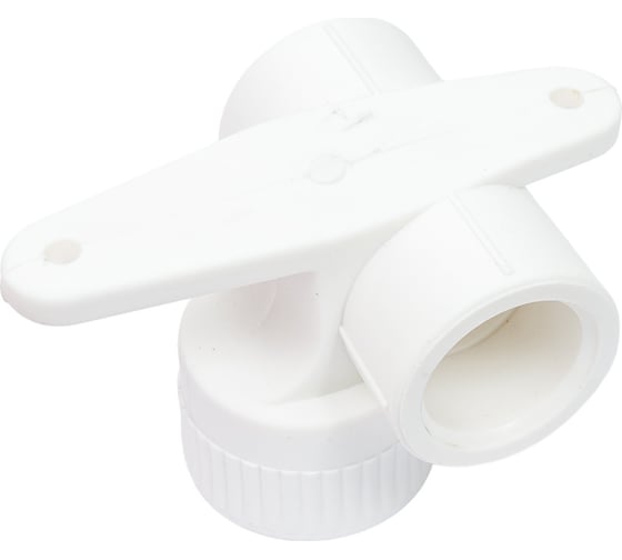 Изображение товара Комбинированная водорозетка-тройник с настенным креплением  Blue Ocean 25х1/2 вн PPRF/ITTTC(W)-25х1/2"