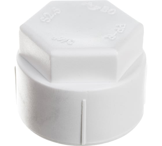 Изображение товара Заглушка Blue Ocean полипропиленовая, резьбовая ВР - 3/4 PPRF/SCAPF(W) - 3/4"