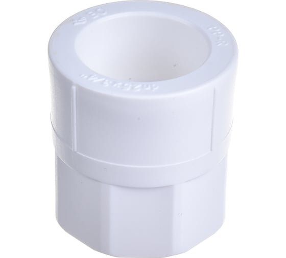 Изображение товара Комбинированная муфта Blue Ocean полипропиленовая, с пластиковой резьбой ВР - 25х3/4 PPRF/PPR-A/FT(W)-25х3/4"