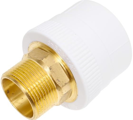 Изображение товара Комбинированная муфта Blue Ocean полипропиленовая, НР под ключ - 50x1,1/4 PPRF/HTEA(W)-50х1,1/4"