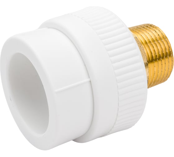 Изображение товара Комбинированная муфта Blue Ocean полипропиленовая, НР под ключ - 40x1 PPRF/HTEA(W)-40х1"