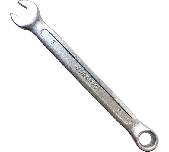 Изображение товара Ключ комбинированный WORKPRO 6мм CR-V PRO WP273027