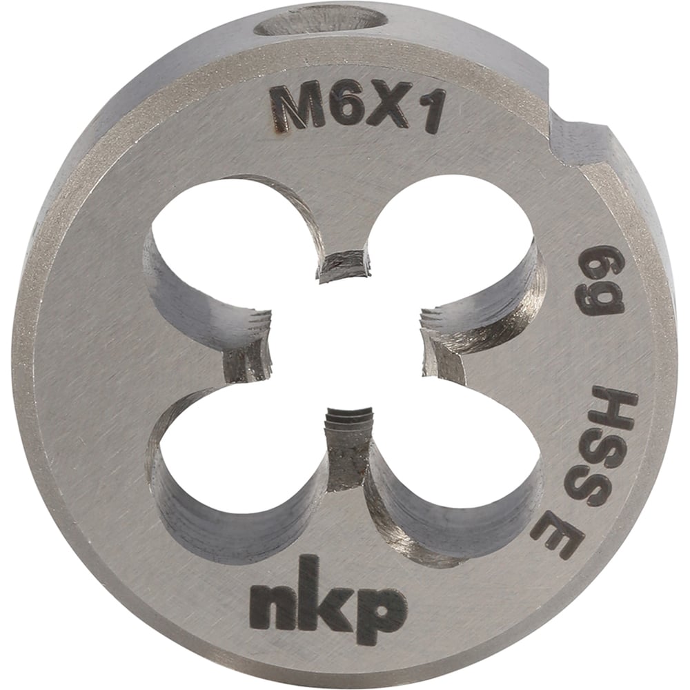 Изображение товара Плашка NKP М6 шаг 1.0мм DINEN22568 HSSE 6g 20х7мм 188001-N2-0060