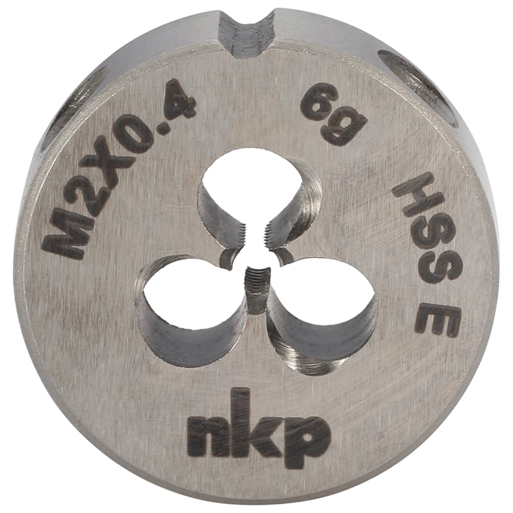 Изображение товара Плашка НКП М2 шаг 0.4 мм DIN EN 22568 HSSE, 16х16х5 мм, для внутренней метрической резьбы