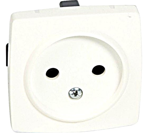 Изображение товара Розетка Legrand 2К (без заземления) с защитными шторками 16 A 250 В~ Oteo Белый 086122