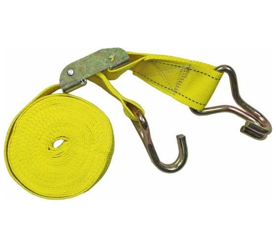 Изображение товара Стяжной ремень EКТО с 2-я крюками, 420 кг, длина 5,0 м, ширина 38 мм LS-001-0420