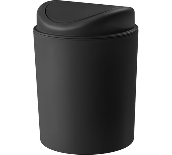 Изображение товара Контейнер для мусора Бытпласт 115x115x153мм, 1л, Черный 433282713