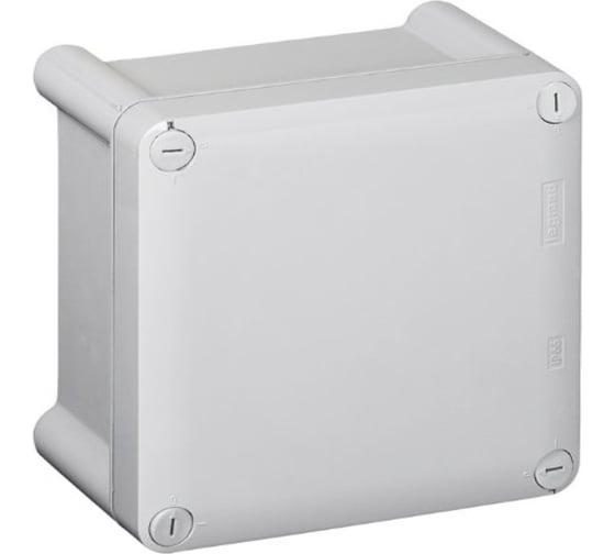 Изображение товара Коробка Legrand промышленная пластиковая IP66 IK08 T 029 130x75x74 мм непрозрачная крышка 035007