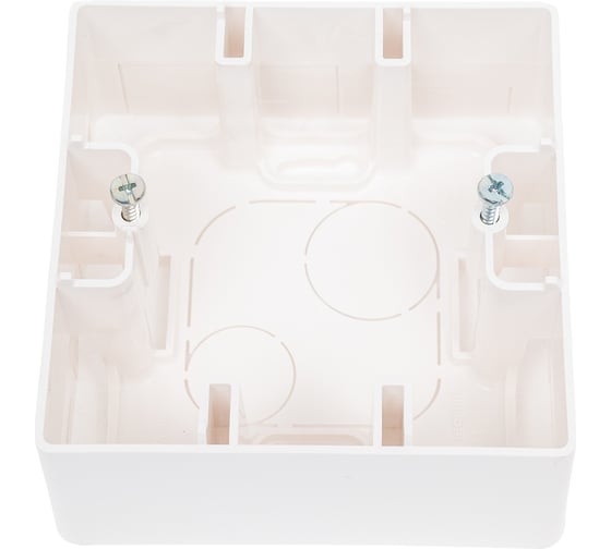 Изображение товара Коробка Legrand для накладного монтажа 1 пост Etika белый 672510