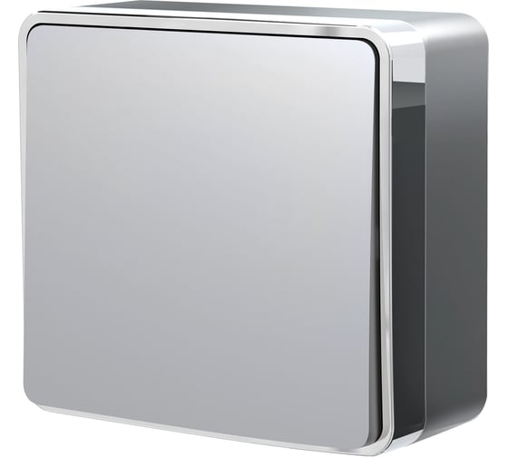 Изображение товара Одноклавишный выключатель WERKEL Gallant серебряный W5010006 a052765