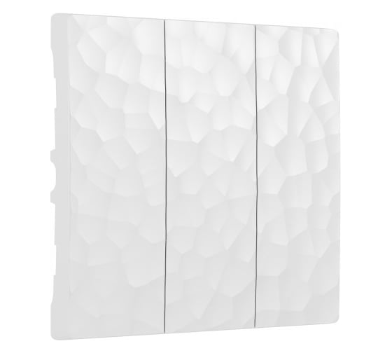 Изображение товара Набор клавиш для трехклавишного выключателя WERKEL hammer белый W1239001 a052035