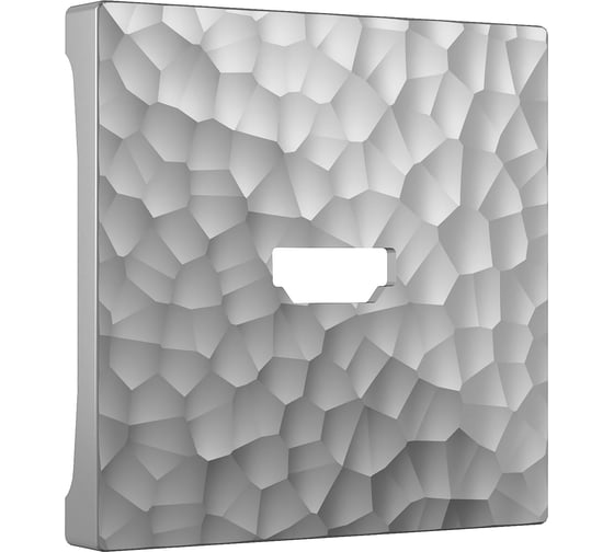 Изображение товара Накладка для розетки HDMI WERKEL hammer серебряный W1296006 a052069