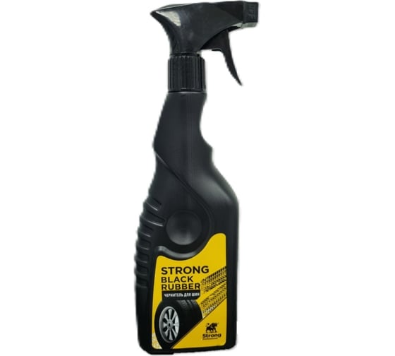 Изображение товара Чернитель шин НЕФТЕХИМИК Strong Black Rubber 0,5Л с триггером STRBR500