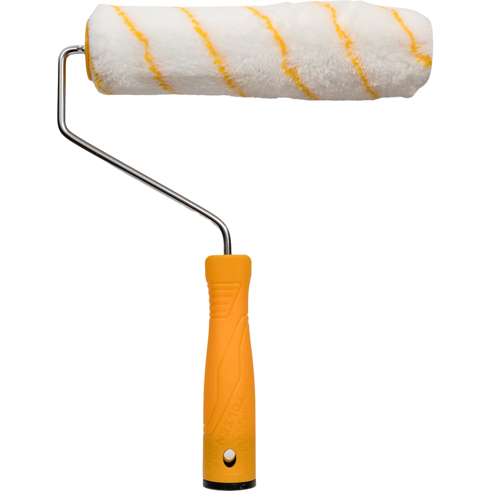 Изображение товара Малярный валик TOLSEN каркасный с ручкой 225 мм ворс 11 мм полиакрил полиэстер