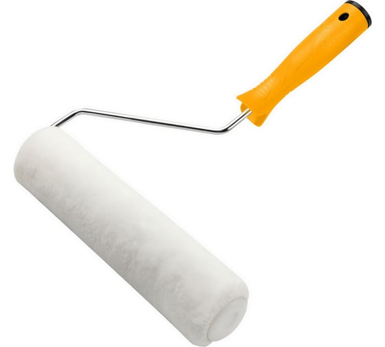 Изображение товара Валик малярный TOLSEN каркасный с ручкой, 225 мм, ворс 7 мм, полиакрил, Ø ручки 5.7 мм 40057