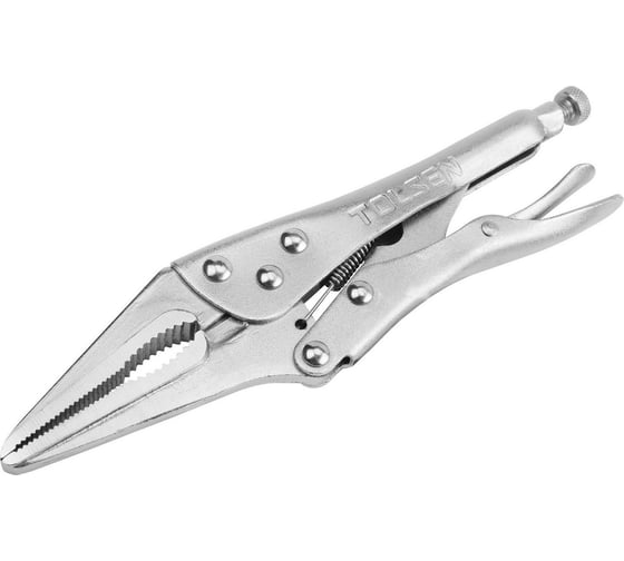 Изображение товара Зажим ручной TOLSEN 230 мм, удлиненный захват 10052