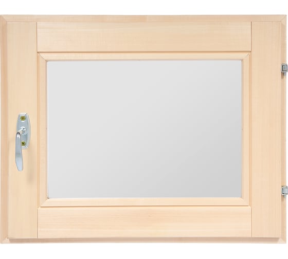 Изображение товара Стеклопакет форточка в парную Банные штучки 0.4х0.5 м с ручкой, затвором, петлями 3559