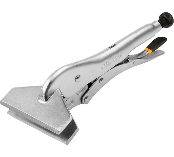 Изображение товара Зажим ручной TOLSEN 230 мм, фиксация плоскости 50x100 мм 10055
