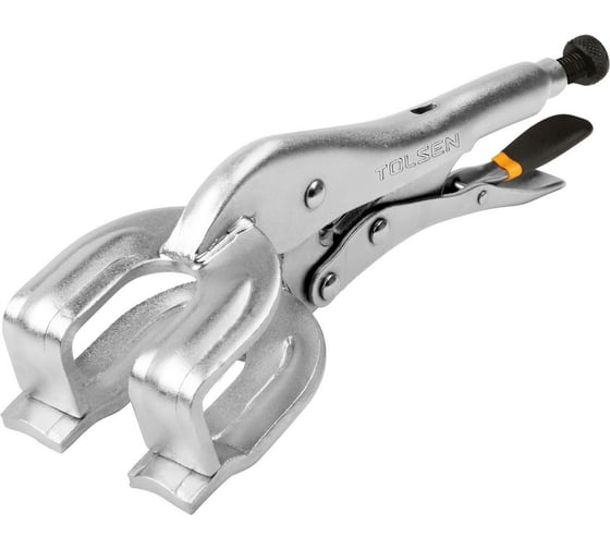 Изображение товара Зажим ручной TOLSEN тип "U" 230 мм, точечная фиксация 10057