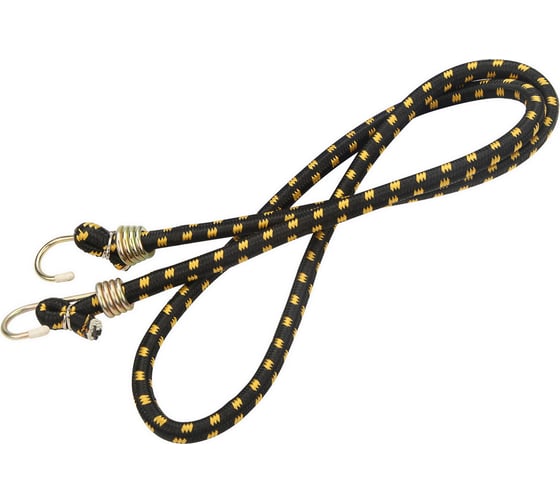 Изображение товара Резинки багажные TOLSEN 60 см, резина, Ø10 мм, крюки Ø3.2 мм 62237