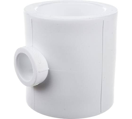 Изображение товара Переходной тройник Blue Ocean полипропиленовый - 50x20x50 PPRF/RT(W)-50x20x50