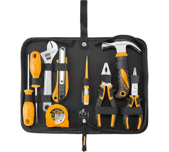 Изображение товара Набор инструментов TOLSEN 9 пр, чехол 85300