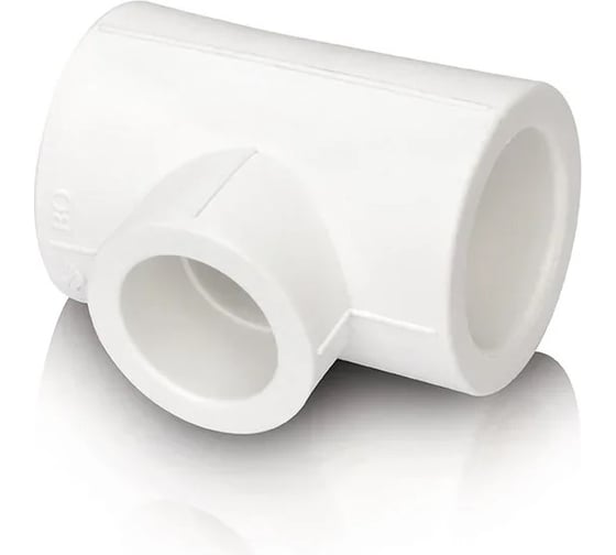 Изображение товара Переходной тройник Blue Ocean полипропиленовый - 25x20x25 PPRF/RT(W)-25x20x25