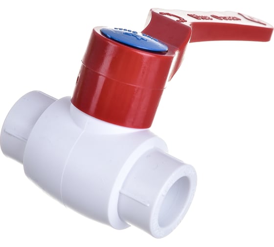 Изображение товара Шаровой кран Blue Ocean полипропиленовый (шар - PPSU) для агрессивных сред - 20 PPRF/BV/PPR/HW-2(W)-20