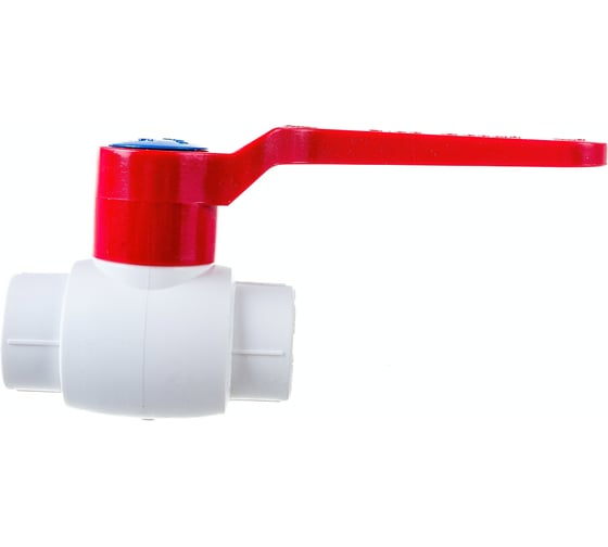 Изображение товара Шаровой кран Blue Ocean (шар - латунь) полипропиленовый для ГВС рычаг - 20 PPRF/BV/PPR/HW-1(W)-20