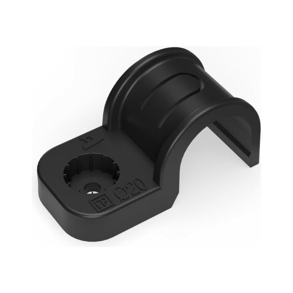 Изображение товара Крепеж-скоба пластиковая односторонняя Промрукав d20 мм, 600 шт.