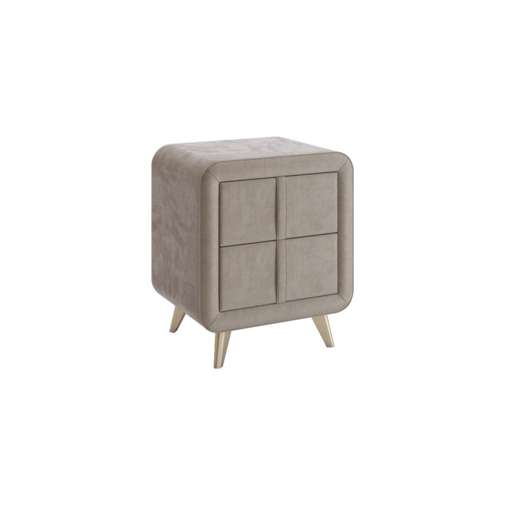 Изображение товара Тумба прикроватная Софи 2 латте велюр TM-001.2.2763