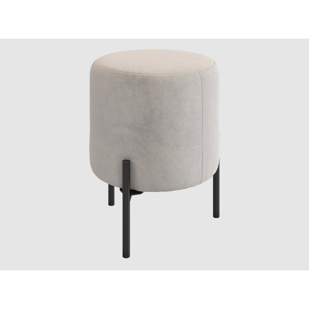 Изображение товара Пуф Одри галька велюр 171480.2173 для гостиной спальни и зала