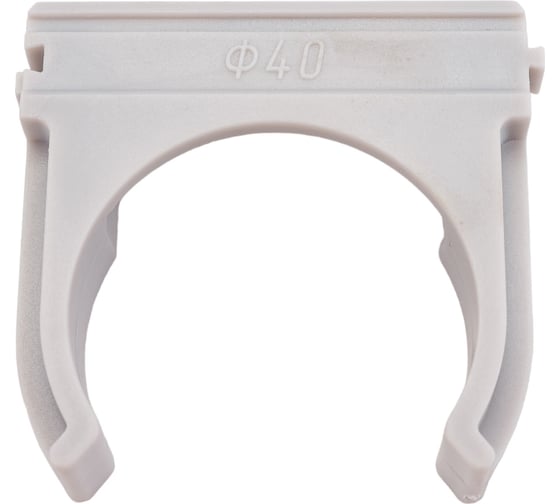 Изображение товара Клипса для трубы Рувинил d 40 мм, 30 шт. К01140