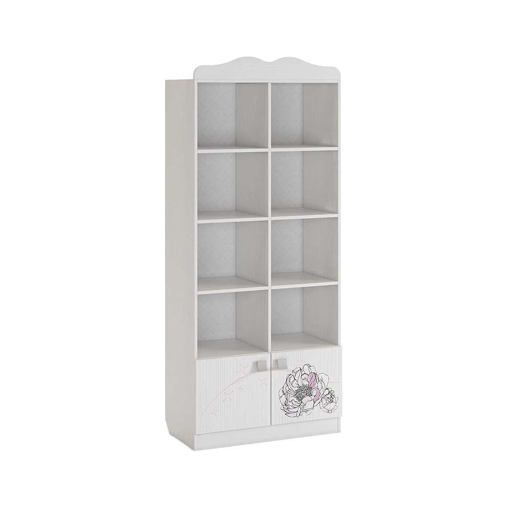 Изображение товара Стеллаж Фэнтези белый рамух МДФ-03.1747 для дома и офиса