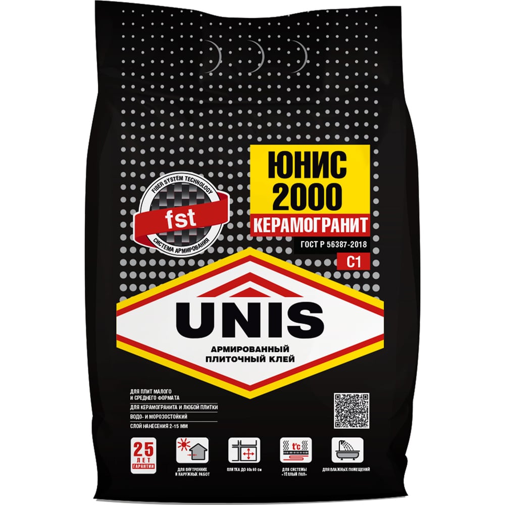 Плиточный клей UNIS