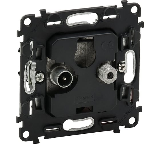 Изображение товара Розетка проходная Legrand Valena IN'MATIC TV SAT 1,5дБ/14дБ, диапазоны 5-862 МГц/950-2400 МГц 753071