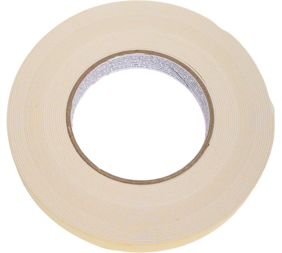 Изображение товара Двусторонняя лента на пенистой основе SCLEY серия 778, 19 мм х 10 м 0310-781019