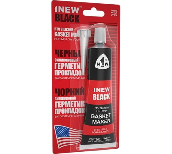 Изображение товара Герметик прокладок 1NEW черный 12-NEW