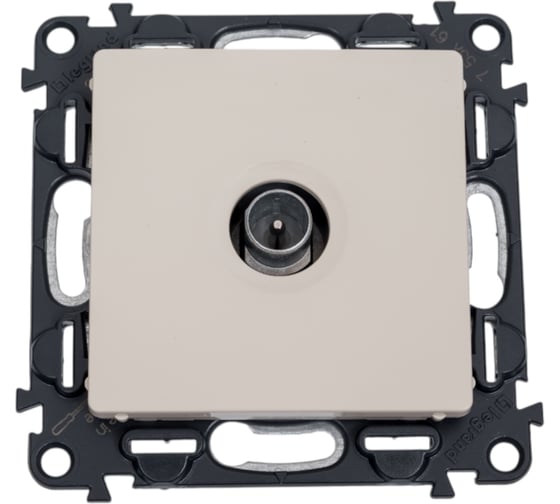 Изображение товара Розетка ТВ проходная Legrand Valena LIFE 1,5 дБ/14 дБ 0-2400 МГц С лицевой панелью Слоновая кость 753561