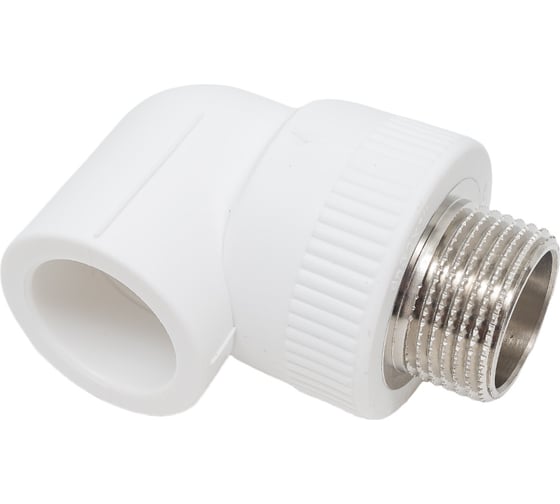 Изображение товара Комбинированный уголок Blue Ocean полипропиленовый НР - 32x1 PPRF/ET90E(W)-32x1"