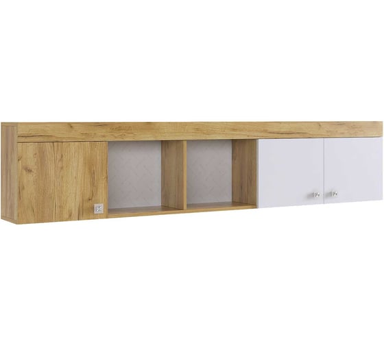 Изображение товара Полка Форсаж дуб крафт золотой/белый MKF-04.2725