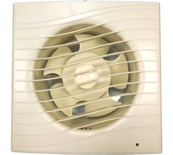 Изображение товара Вентилятор осевой, вытяжной ВИЕНТО ВОЛНА малошумный, с таймером и датчиком влажности, обратный клапан, 240 м³/ч, сл. кость В125СНК STILL ivory