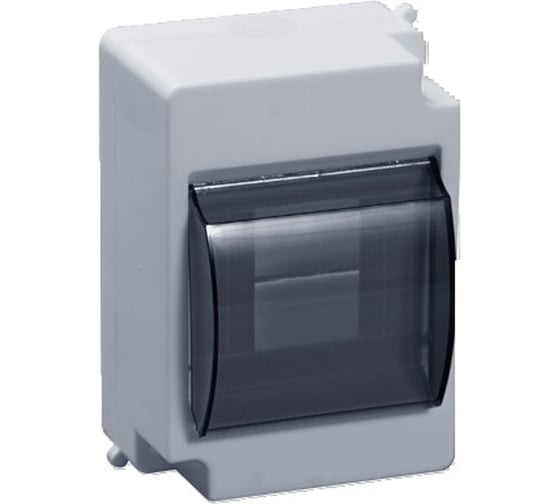 Изображение товара Бокс для автоматических выключателей U-plast на 4 модуля, с крышкой, 48 шт 400-020к