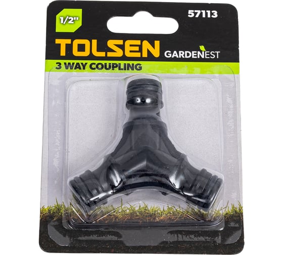 Изображение товара Тройник 1/2" TOLSEN 57113